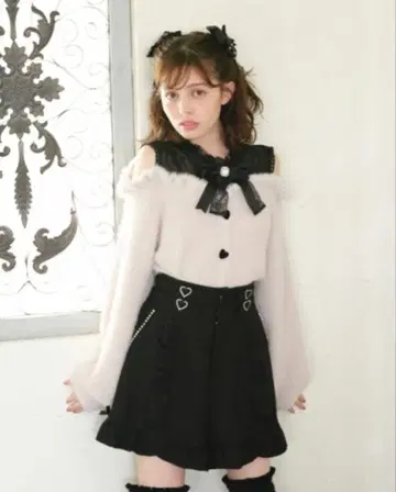 LIZLISA 오프숄더 니트