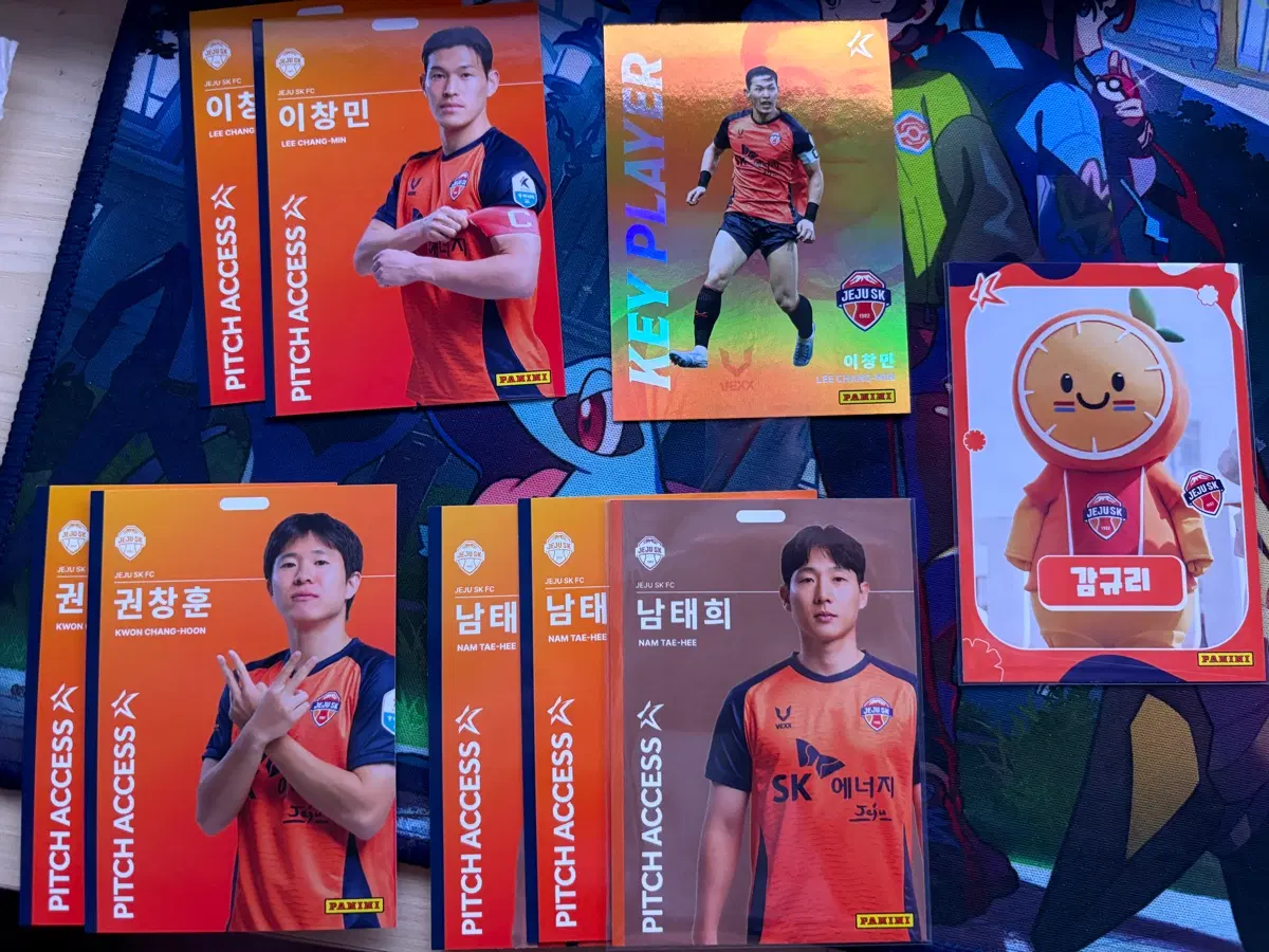 2026 k리그 파니니 카드 제주 SK FC 모음