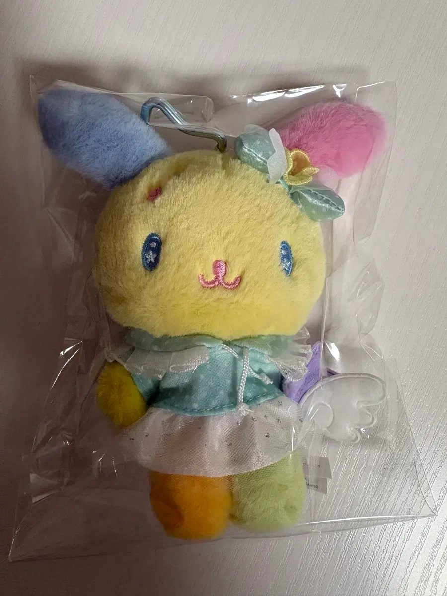 산리오 키라키라 위시 우사하나 인형 카라비너