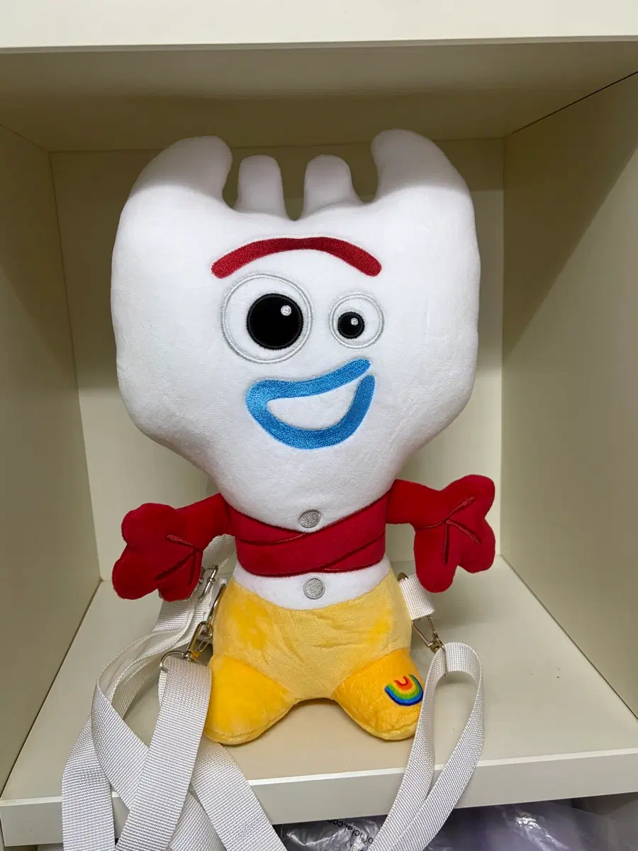 토이스토리 포키 인형 가방 캐릭터 백팩 인형