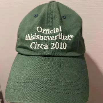 thisisneverthat 야구 모자 그린