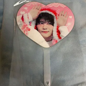 NCT WISH 위시 시온 tt 부채 마스터 마스터님 하트형