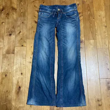 플레어컷 데님 청바지 something 비너스진 27 일본