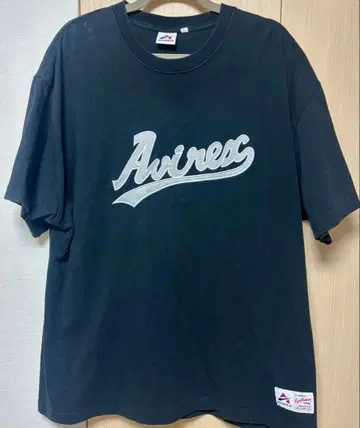 AVIREX 아비렉스 T셔츠 반팔 블랙