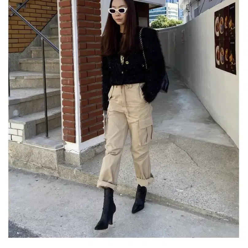 유아부미 Hollywood street 카고 팬츠