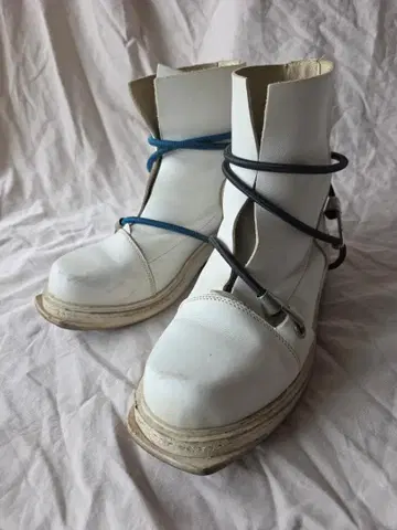 [레어] 90's DIRK BIKKEMBERGS 와이어 부츠 화이트
