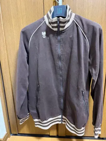 남성용 트랙 자켓 브라운
