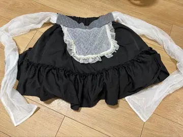 메이드풍 스커트