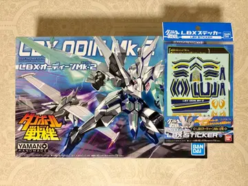 미조립 LBX 오딘 Mk-2 스티커 프라모델 종이 상자 전기