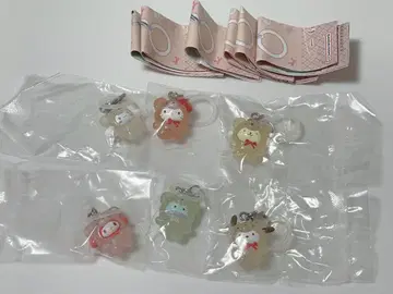 산리오 라떼곰 메지루시 액세서리