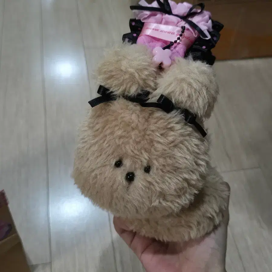 문어가든 코코아 딸기초코 토끼 귀마개 이어퍼프 페어리계