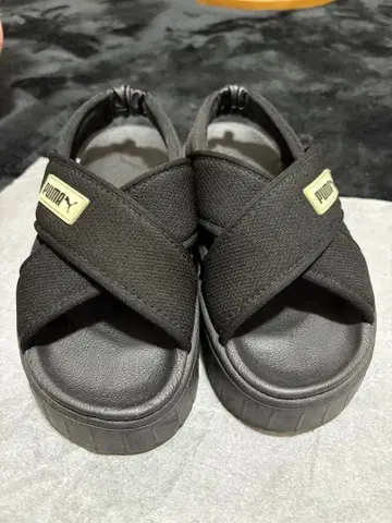 PUMA 여성용 스포츠 샌들 블랙