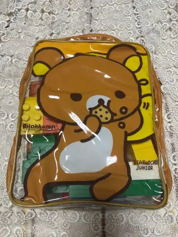 새상품 Rilakkuma DIABLOCK JUNIOR 블록 세트