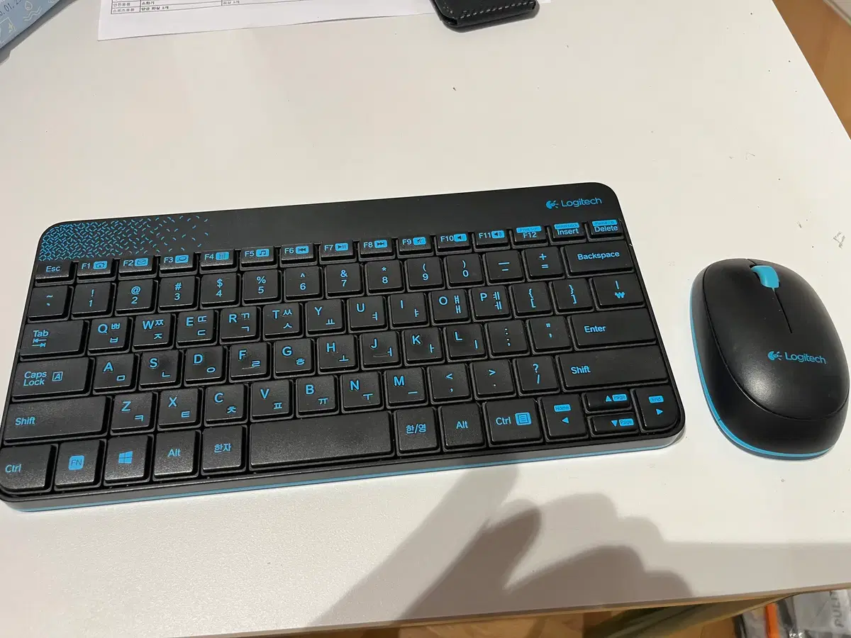 Logitech 무선 키보드 마우스 세트