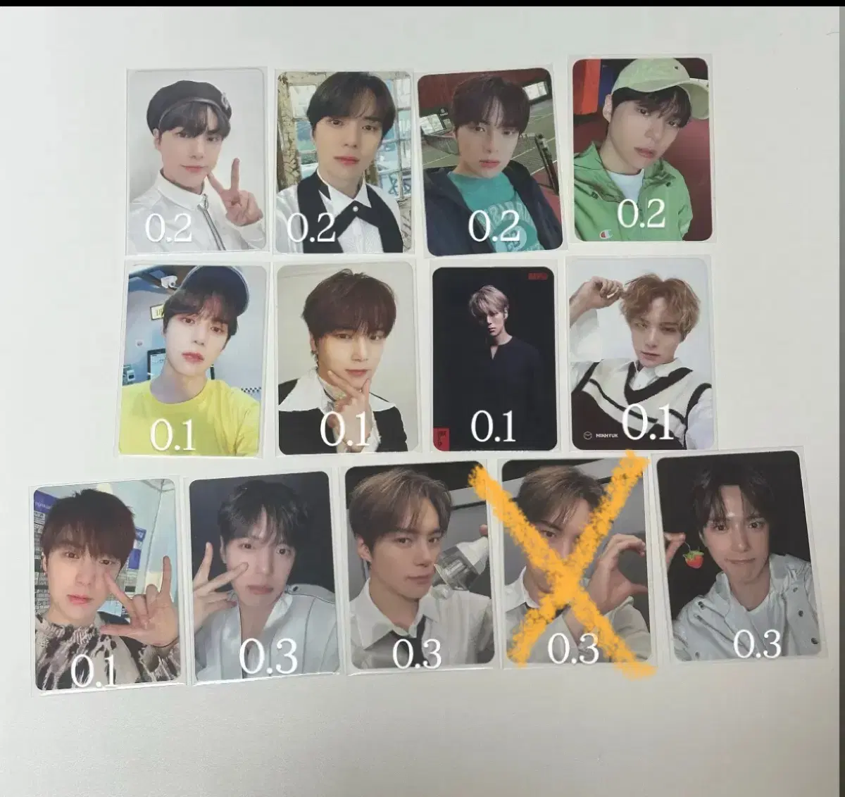 몬스타엑스 민혁 포카양도