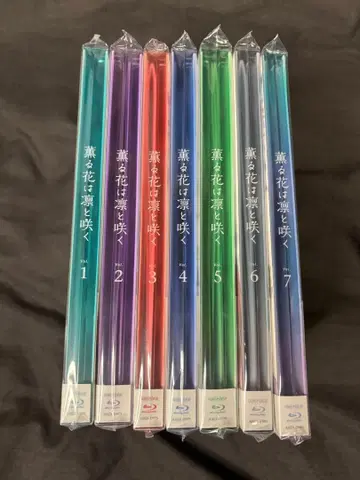 향기로운 꽃은 늠름하게 피다 Blu-ray 전 7권 세트
