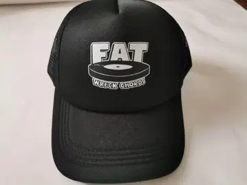 FAT Wreck Chords 트러커 캡 블랙