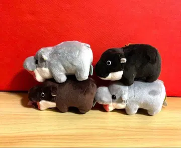 하마 봉제 인형 마스코트 4종 세트