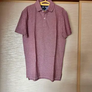 TOMMY HILFIGER 피케 셔츠 레드 계열