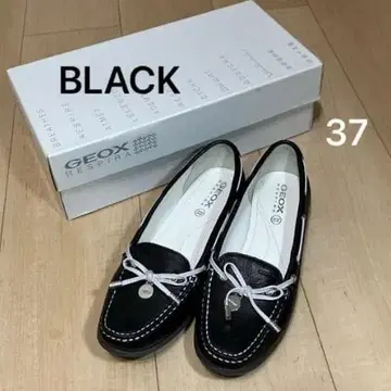 새상품급 37 GEOX 플랫 펌프스 Black 23.5 정도