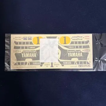 타미야 1/12 YAMAHA YZR500 데칼