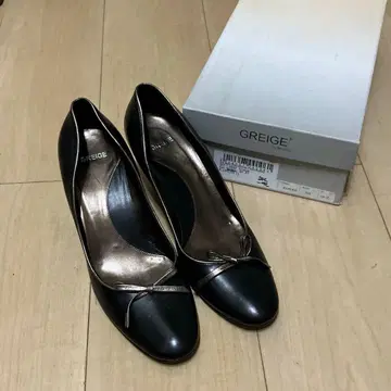 사이즈 37 GREIGE 약 23.5 펌프스 이탈리아