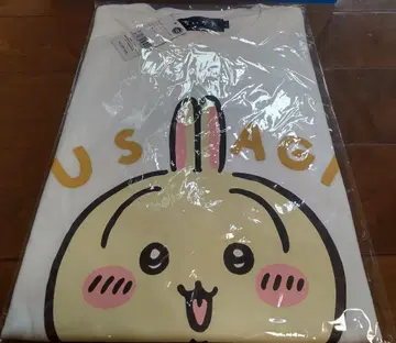 치이카와 토끼 T셔츠 화이트 L 사이즈 토킹 헤즈