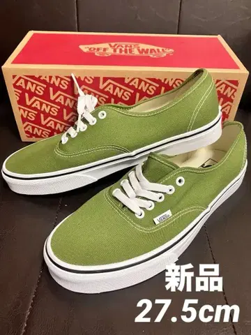 VANS Authentic 새상품 US기획 빨간색 상자 오센틱 27.5
