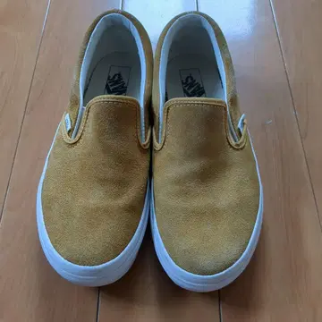 VANS 슬립온 오센틱 머스타드 스웨이드