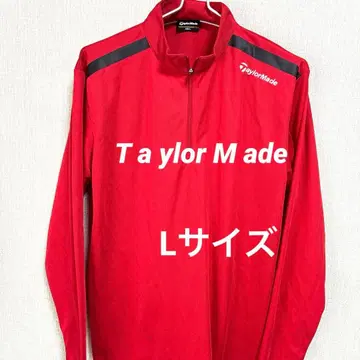 TaylorMade 골프 셔츠 레드 L 사이즈