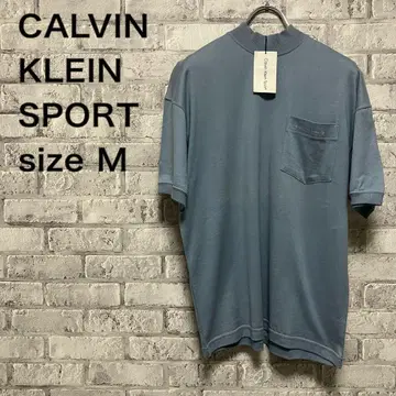 [ CALVIN KLEIN ] 캘빈클라인 T셔츠 size M 블루