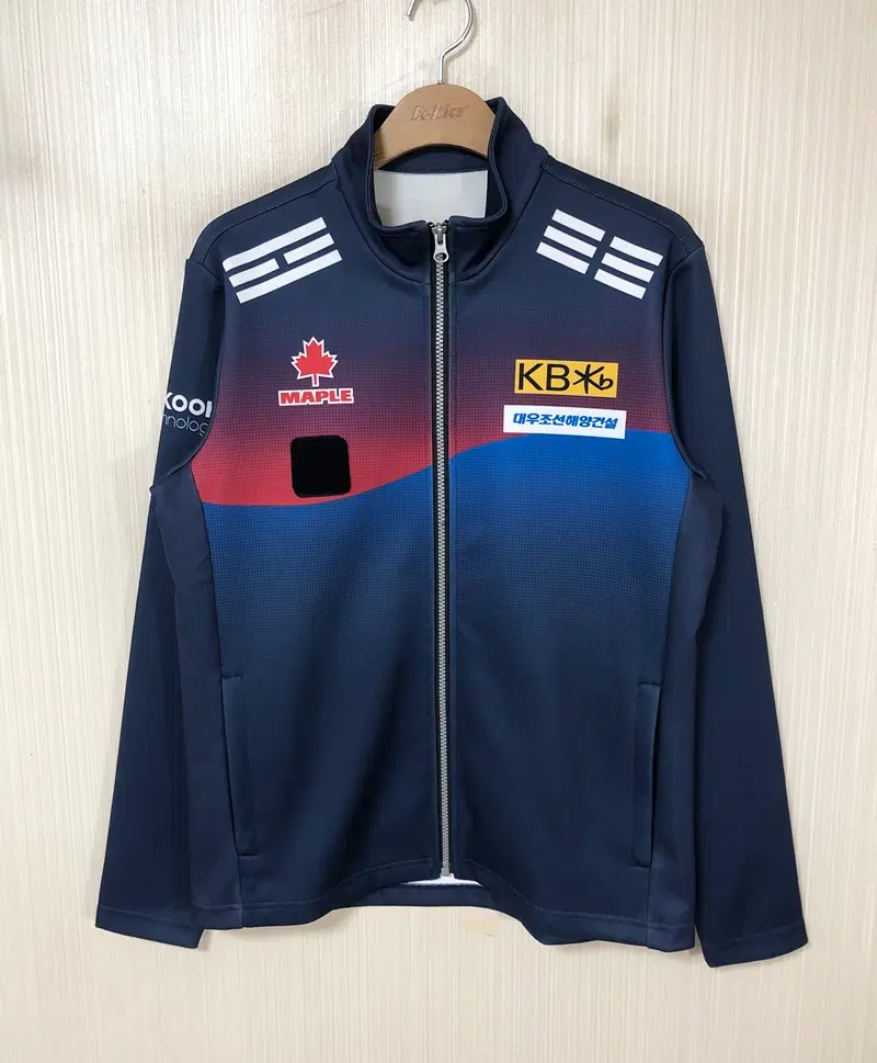 메이플(MAPLE) 대한민국컬링국대 코치지급용 트레이닝자켓/트랙슈트 95