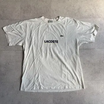 LACOSTE SPORT 화이트 T셔츠 남성용