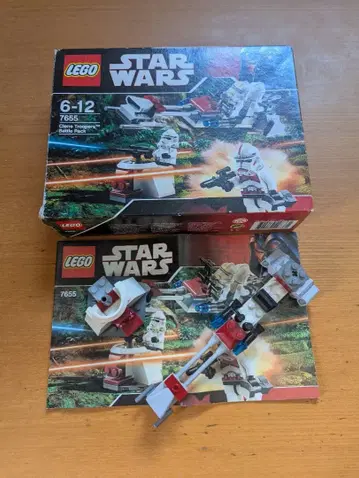 LEGO 레고 스타 워즈 7655 상자 설명서 본체 클론 트루퍼