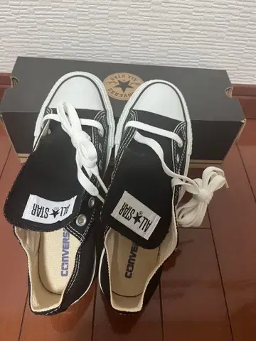 미사용 새상품 컨버스 CONVERSE ALL STAR OX 블랙
