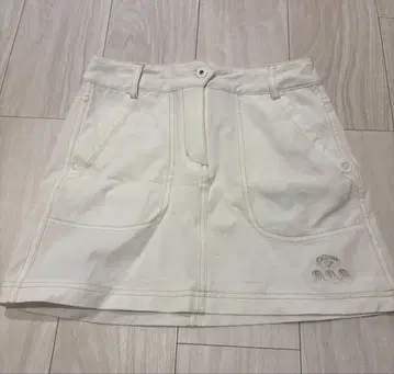 새상품급 Callaway 골프 스커트 S 화이트