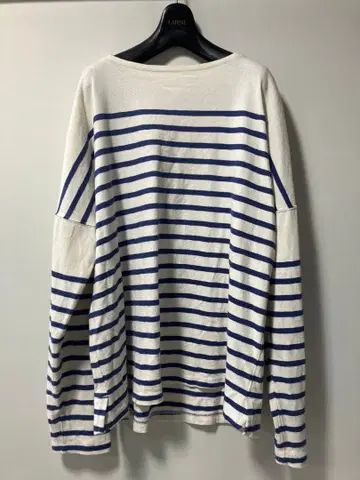 nonnative 보더 롱 슬리브 티셔츠