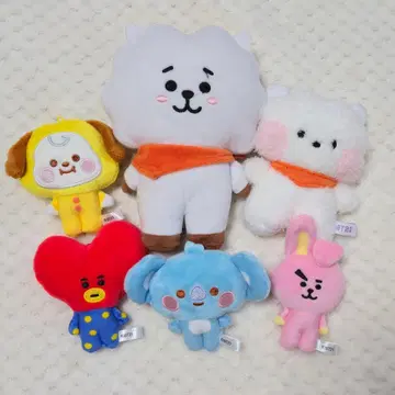 BTS BT21 봉제 인형 마스코트 묶음 판매