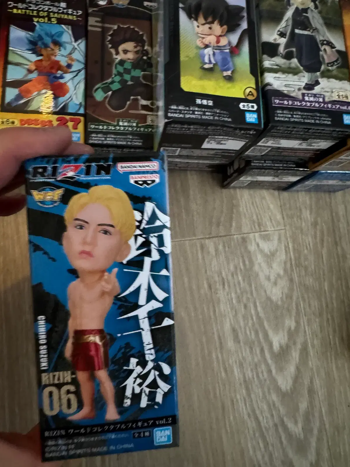 반프레스토 월콜 월드콜렉터블 RIZIN-06 치히로 스즈키 피규어
