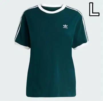 새상품 adidas 쓰리 스트라이프 T셔츠 여성용 JY4855
