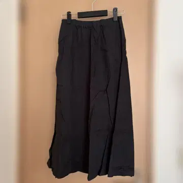 무인양품 프렌치 린넨 이지 맥시 플레어 스커트