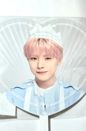 NCT WISH 유우시 부채 팬미팅 하트형 일본