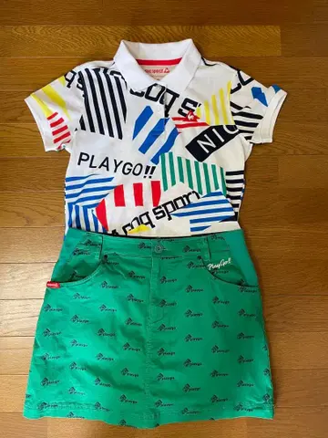 le coq sportif 골프웨어 상하의 세트 여성용