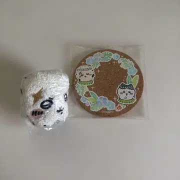 치이카와 랏코 파우치&코스터 세트