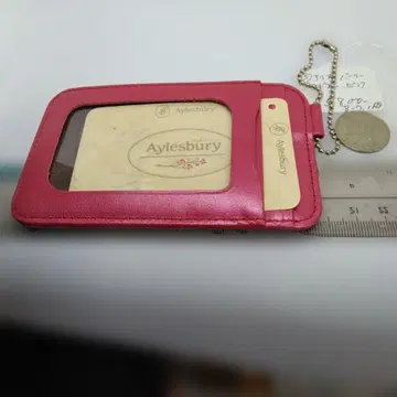 Aylesbury 패스 케이스 교통카드 지갑 핑크