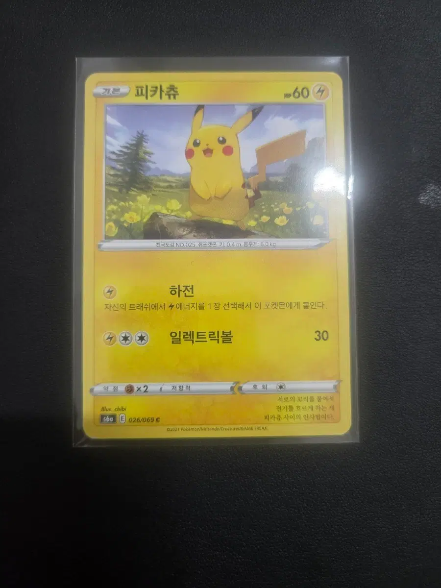 포켓몬 카드 피카츄 일렉트릭볼