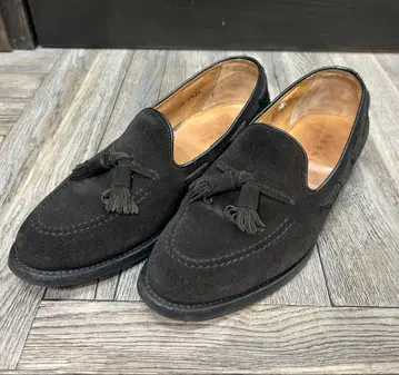 리갈 스웨이드 태슬 로퍼 블랙 24cm