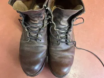 RED WING 워크 부츠 브라운 남성용