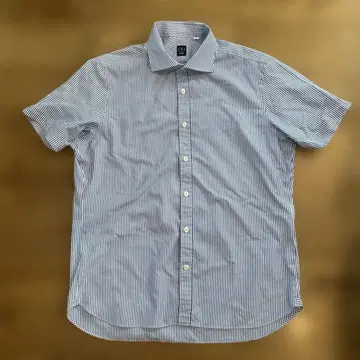 BEAMS F 스트라이프 반팔 셔츠 XL