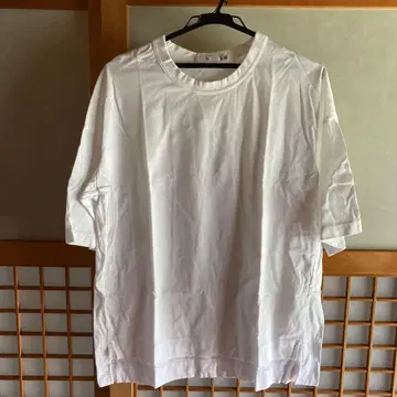 UNIQLO +J 오버 사이즈 T셔츠 화이트 M